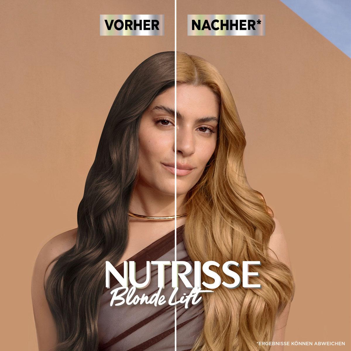 Produktbild Garnier Nutrisse Blonde Lift Honigbraun - Aufhellung für dunkles Haar UL3 6 von 10