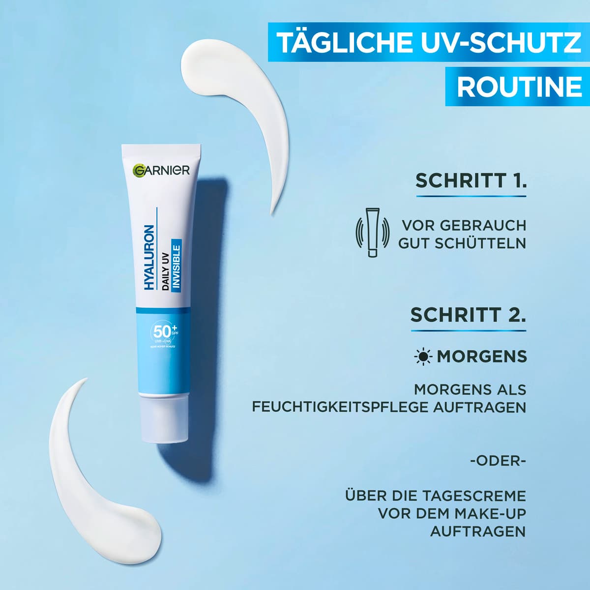 Produktbild Garnier Hyaluron Barrier Protect Daily UV Fluid LSF50+ Invisible 9 von 12