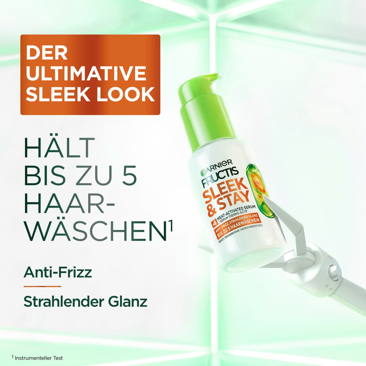 Produktbild Garnier Fructis Sleek & Stay Heat-Activated Serum 4 von 6