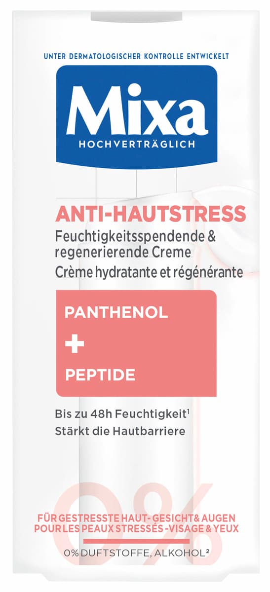 Mixa Anti-Hautstress Feuchtigkeitsspendende & regenerierende Creme