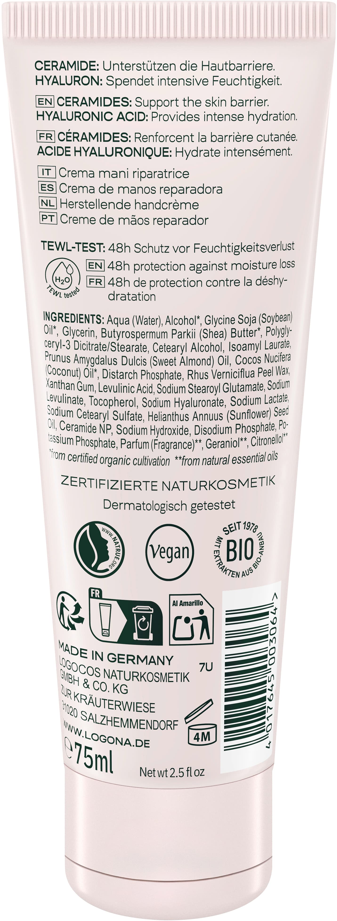 LOGONA Repair Hand Cream