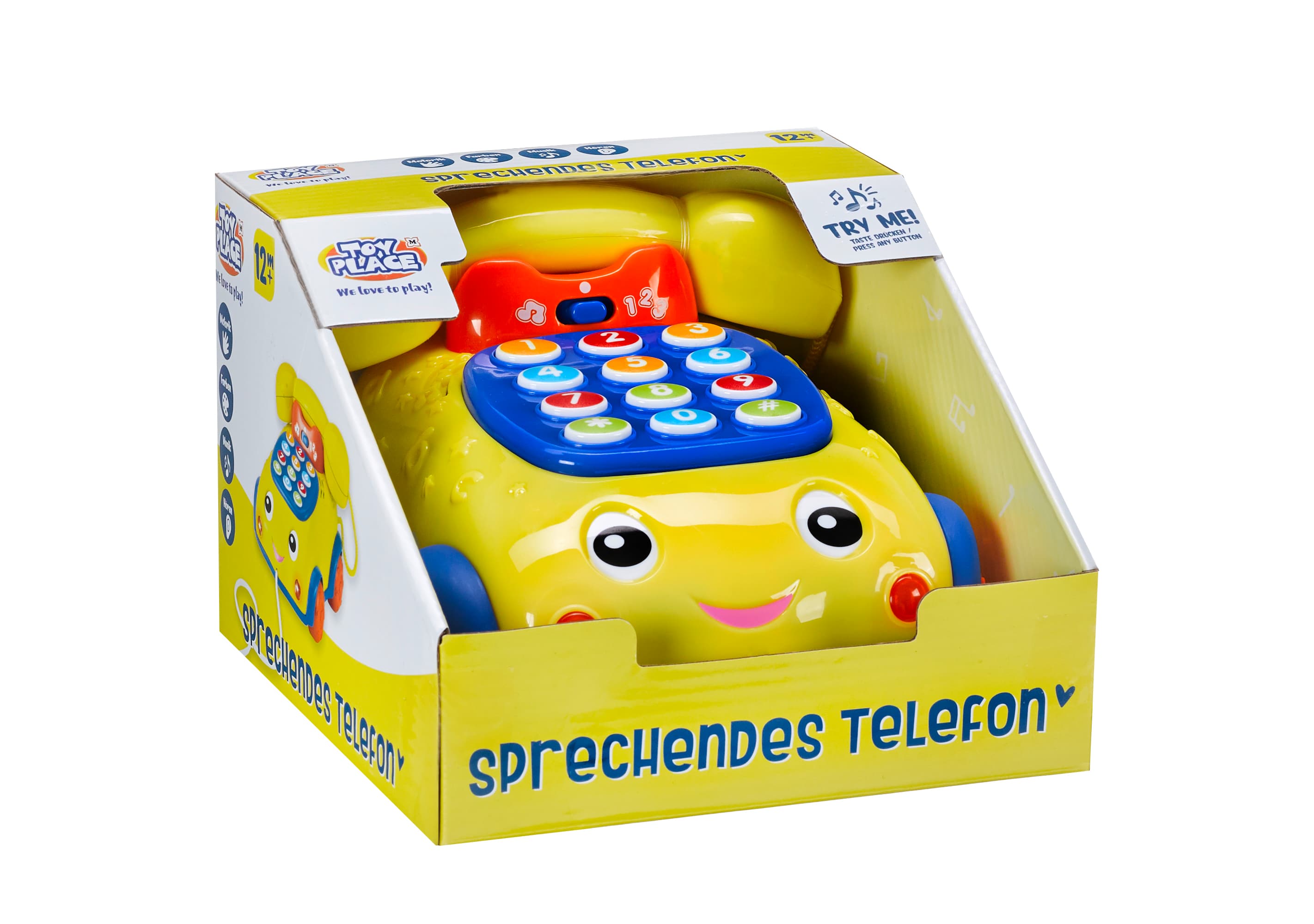 Müller - Toy Place - Sprechendes Telefon mit Musik und Zahlen