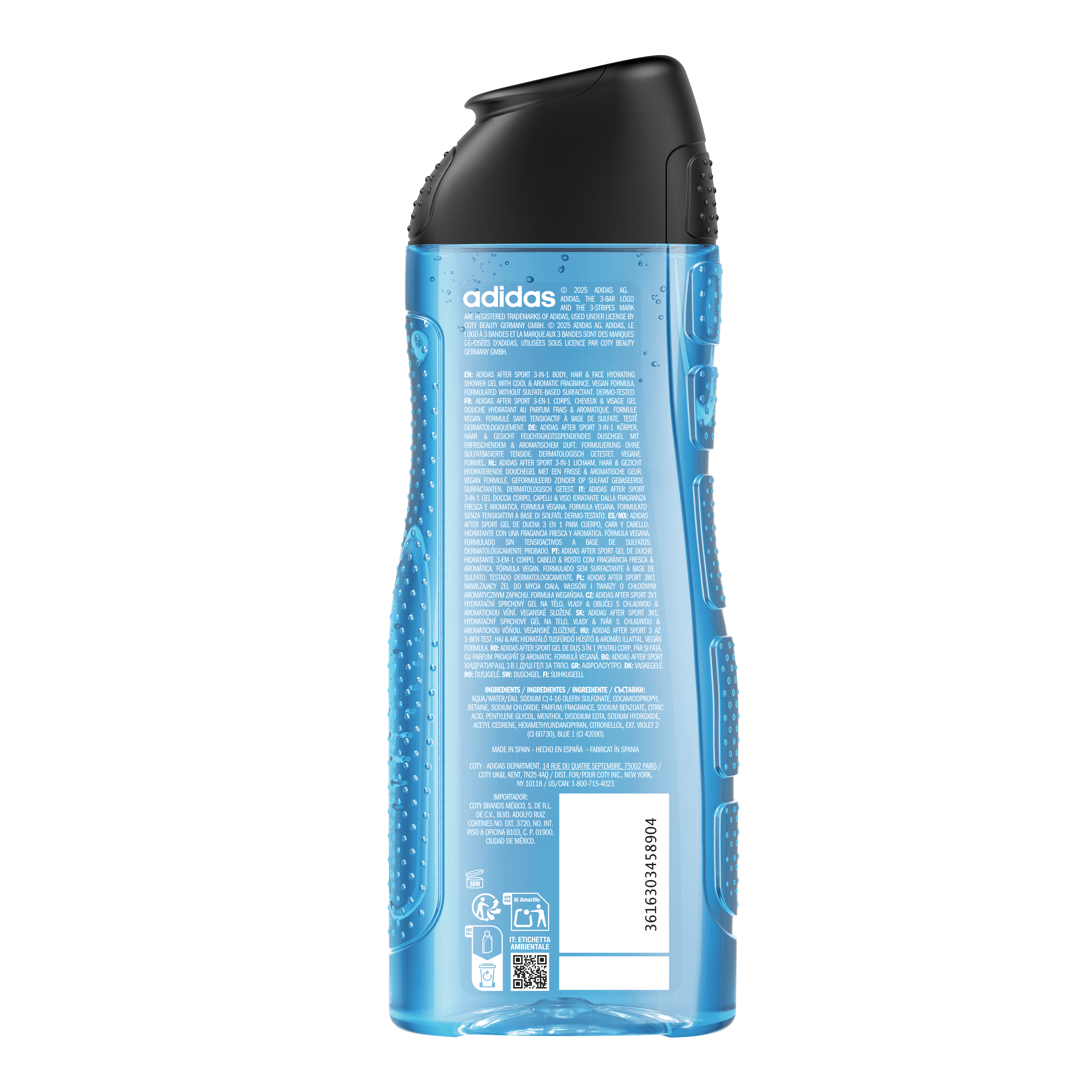 Produktbild adidas Duschgel 3in1 Men After Sport 2 von 2
