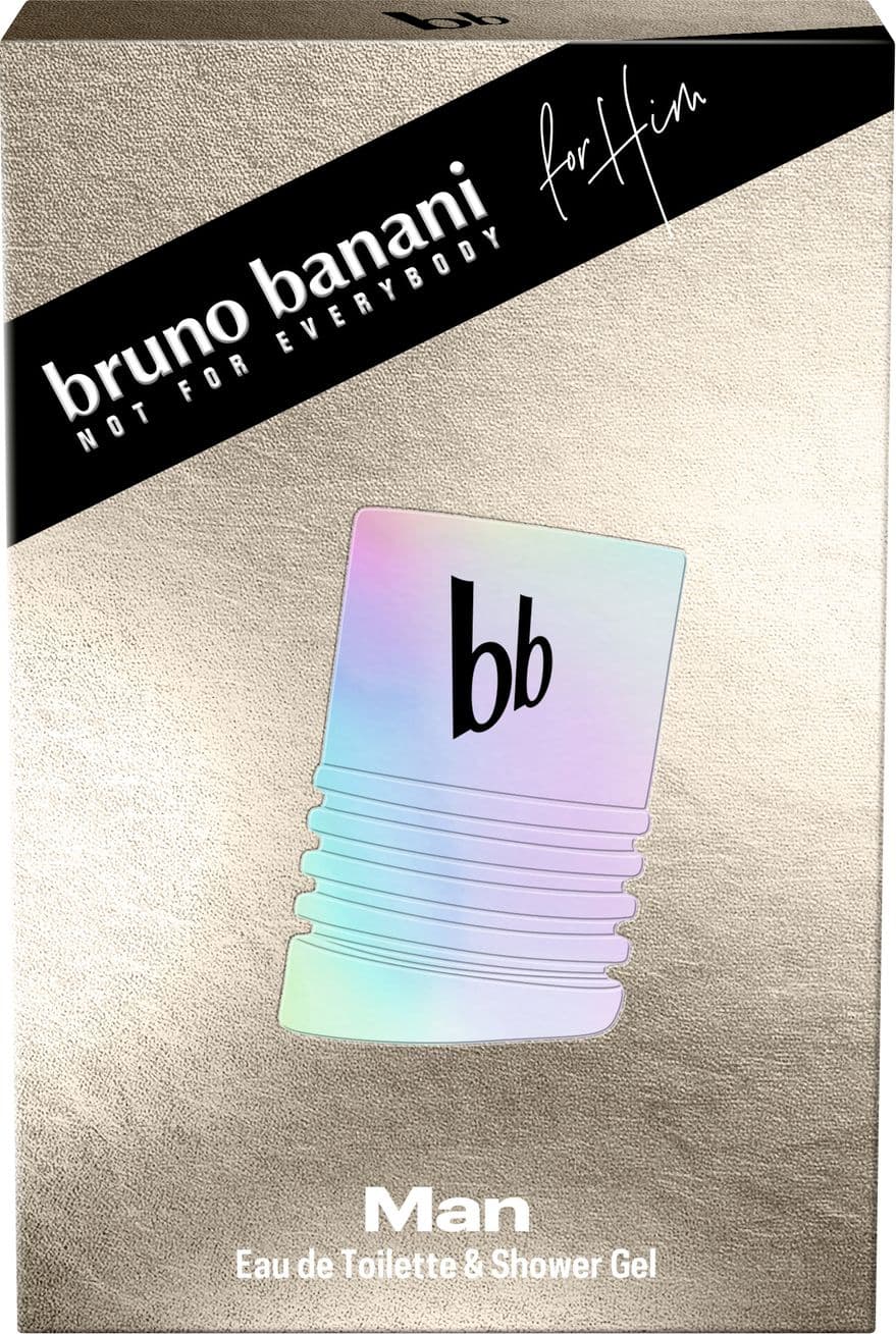 bruno banani Man Eau de Toilette und Duschgel Geschenkpackung