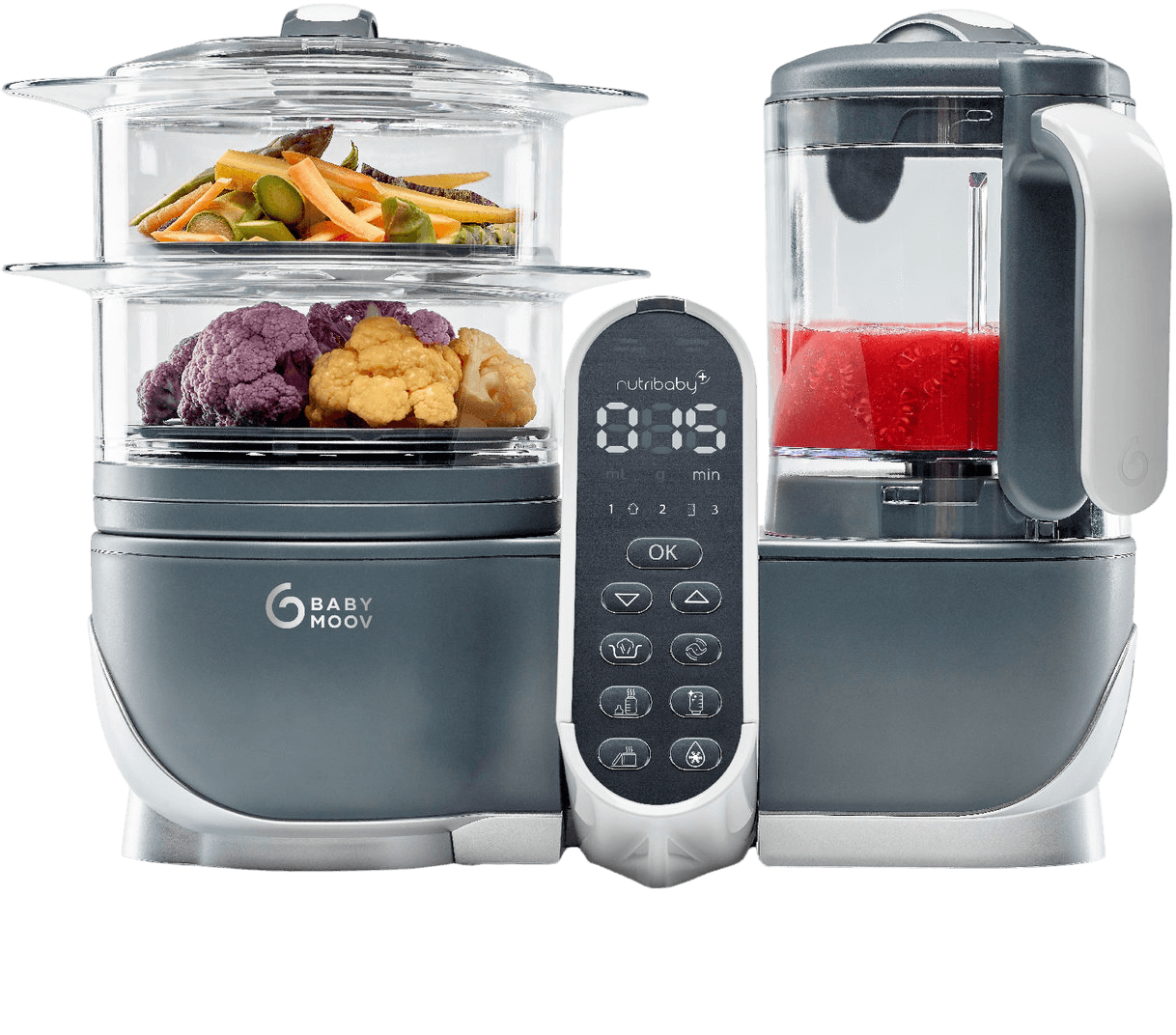 BABYMOOV Babynahrungszubereiter Nutribaby(+)