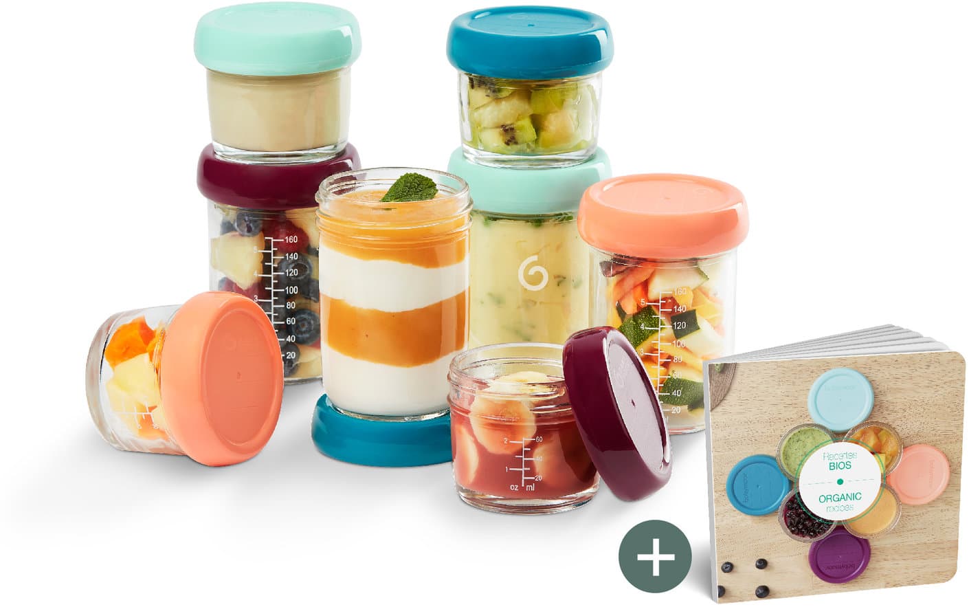 BABYMOOV Aufbewahrungsbehälter Babybols Multiset