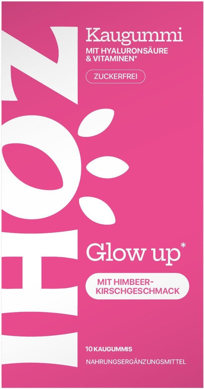 ZOHI Kaugummi Glow up mit Himbeer-Kirschgeschmack