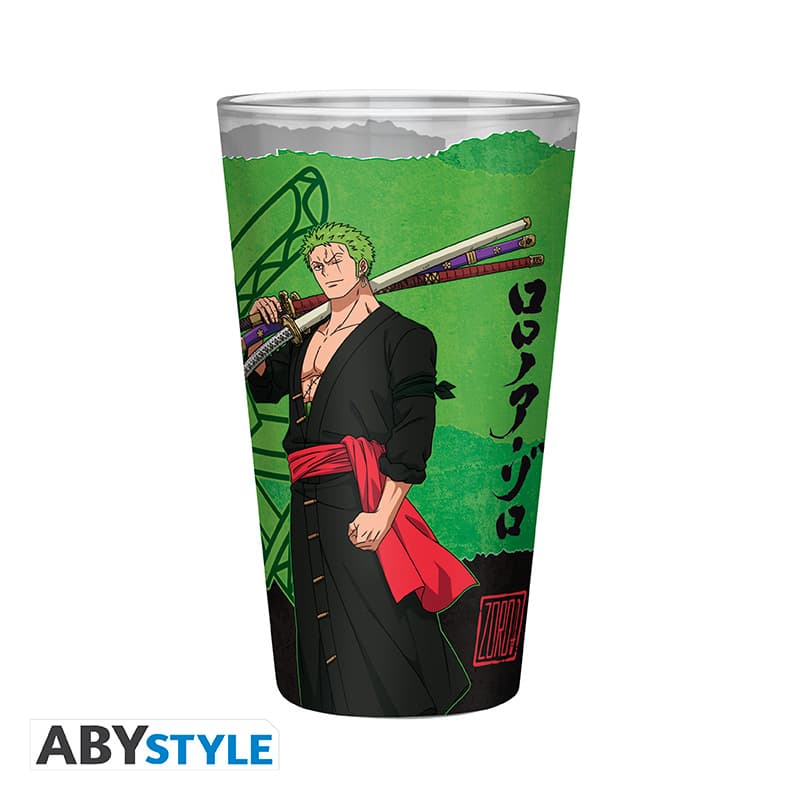 ONE PIECE – Großes Glas – 400 ml – Zoro