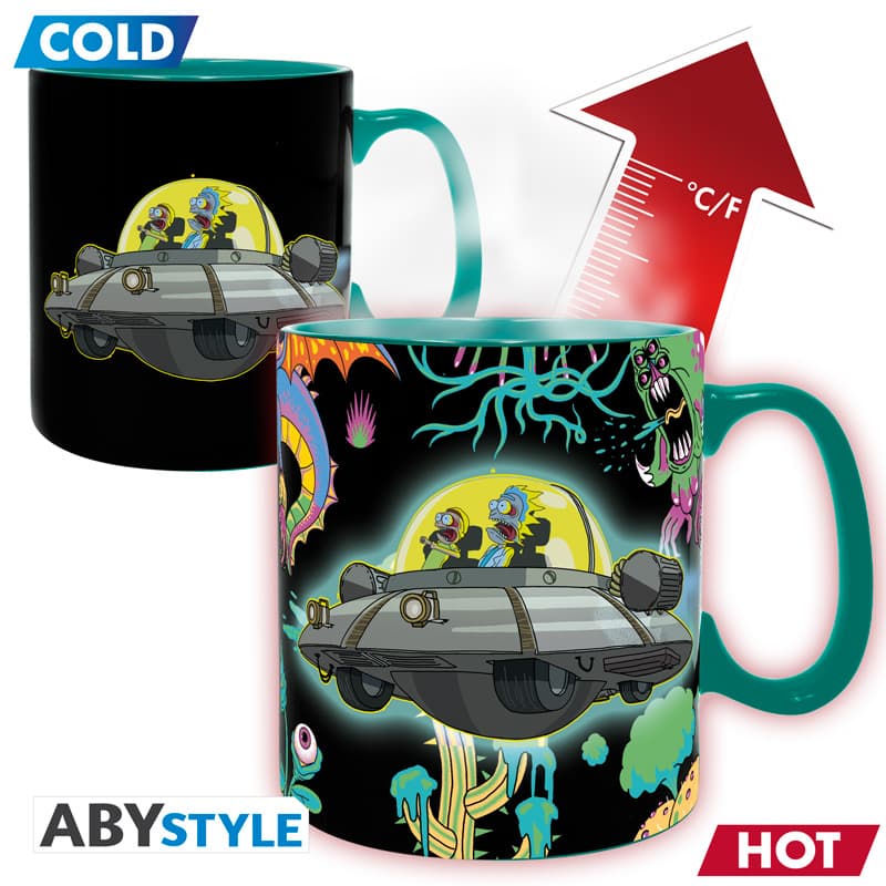 RICK AND MORTY - Tasse Heat Change Spaces