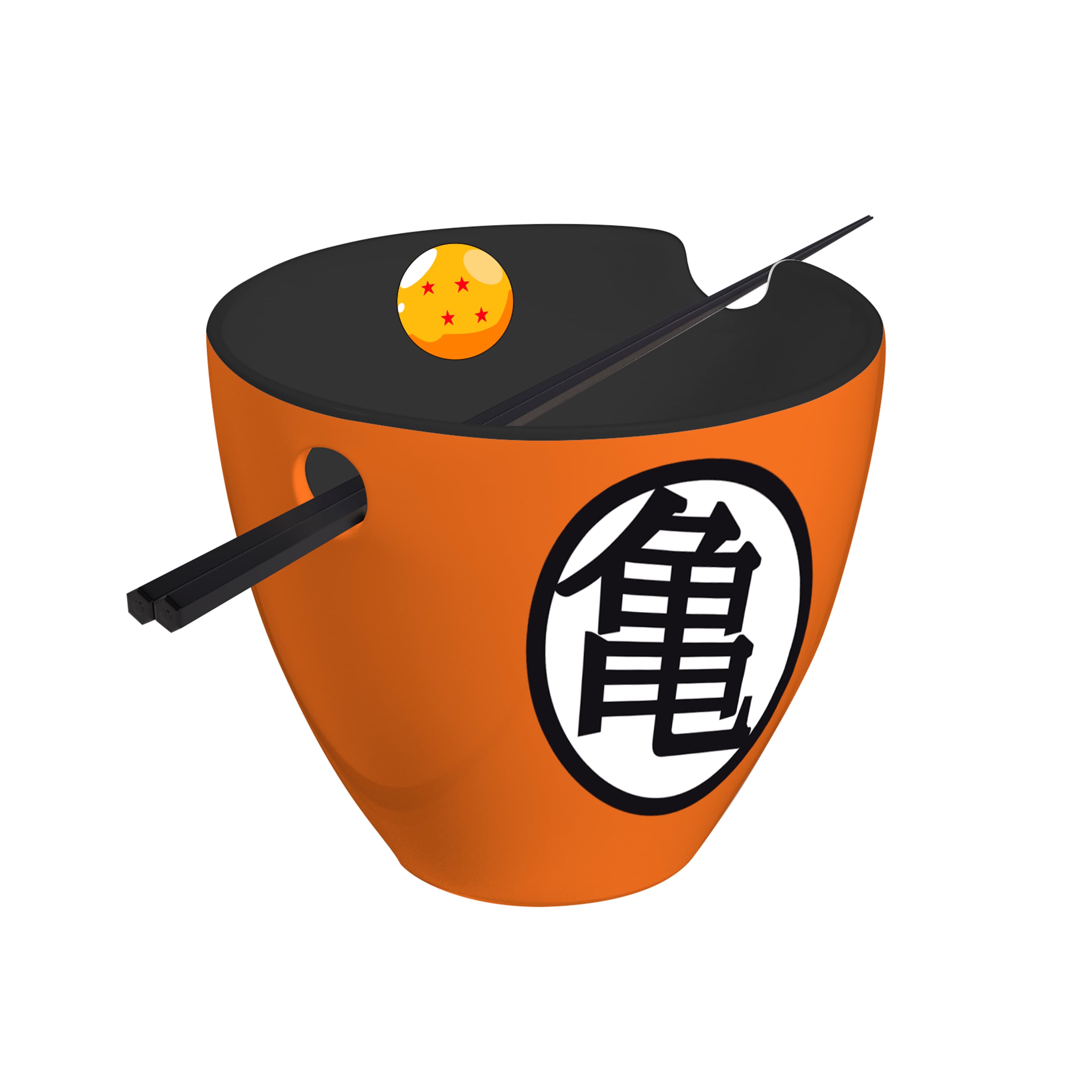 DRAGON BALL Ramen Schal+chopsticks Goku symbols