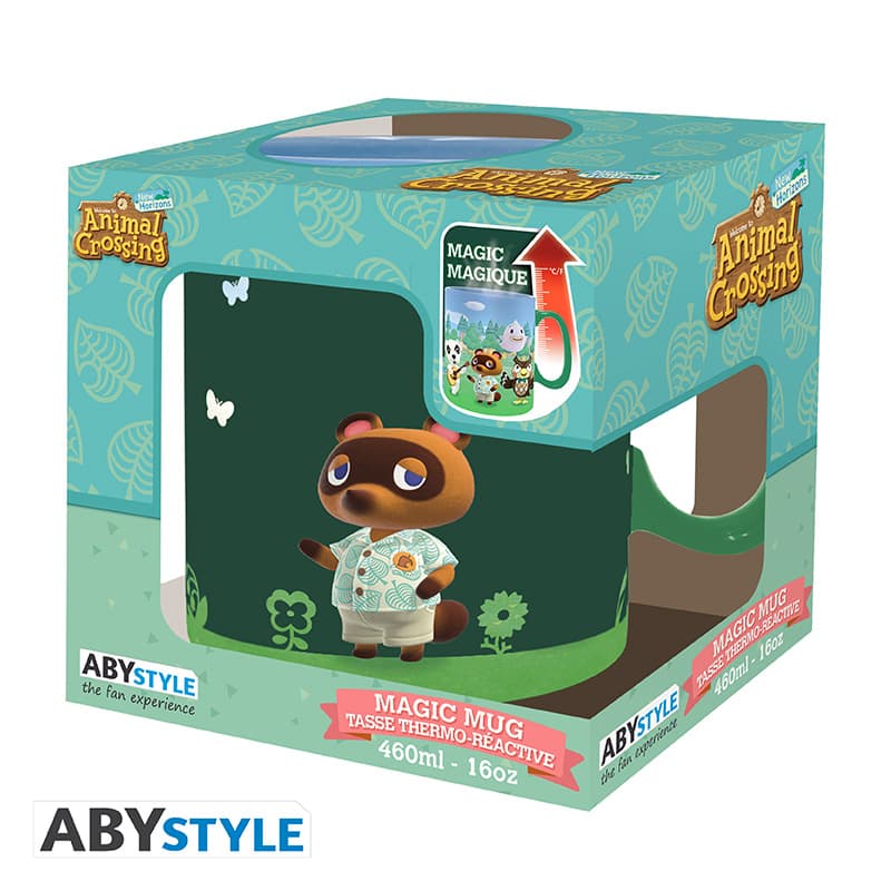 ANIMAL CROSSING – Thermoeffekt-Tasse – 460 ml – Island Welcome