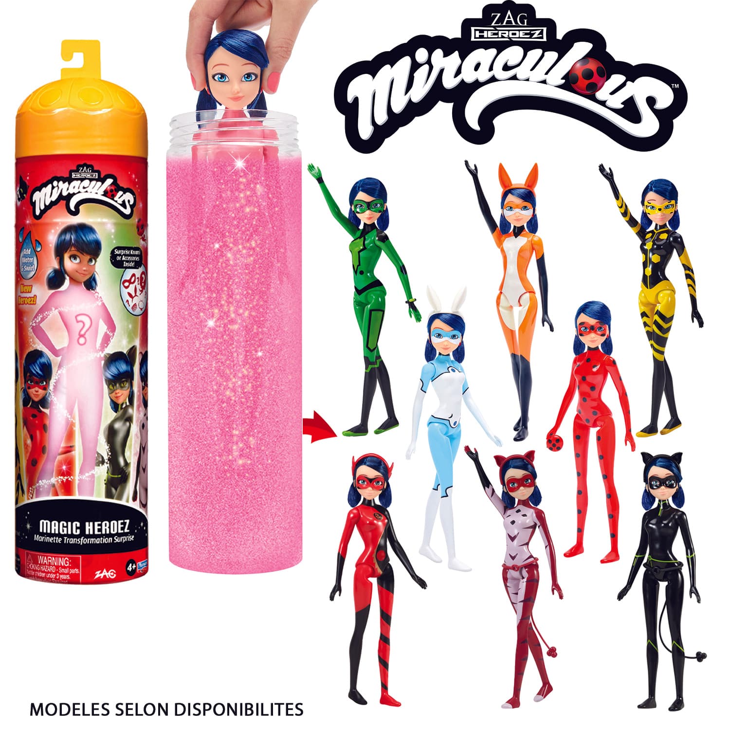 Bandai - Miraculous Puppe Colour Change