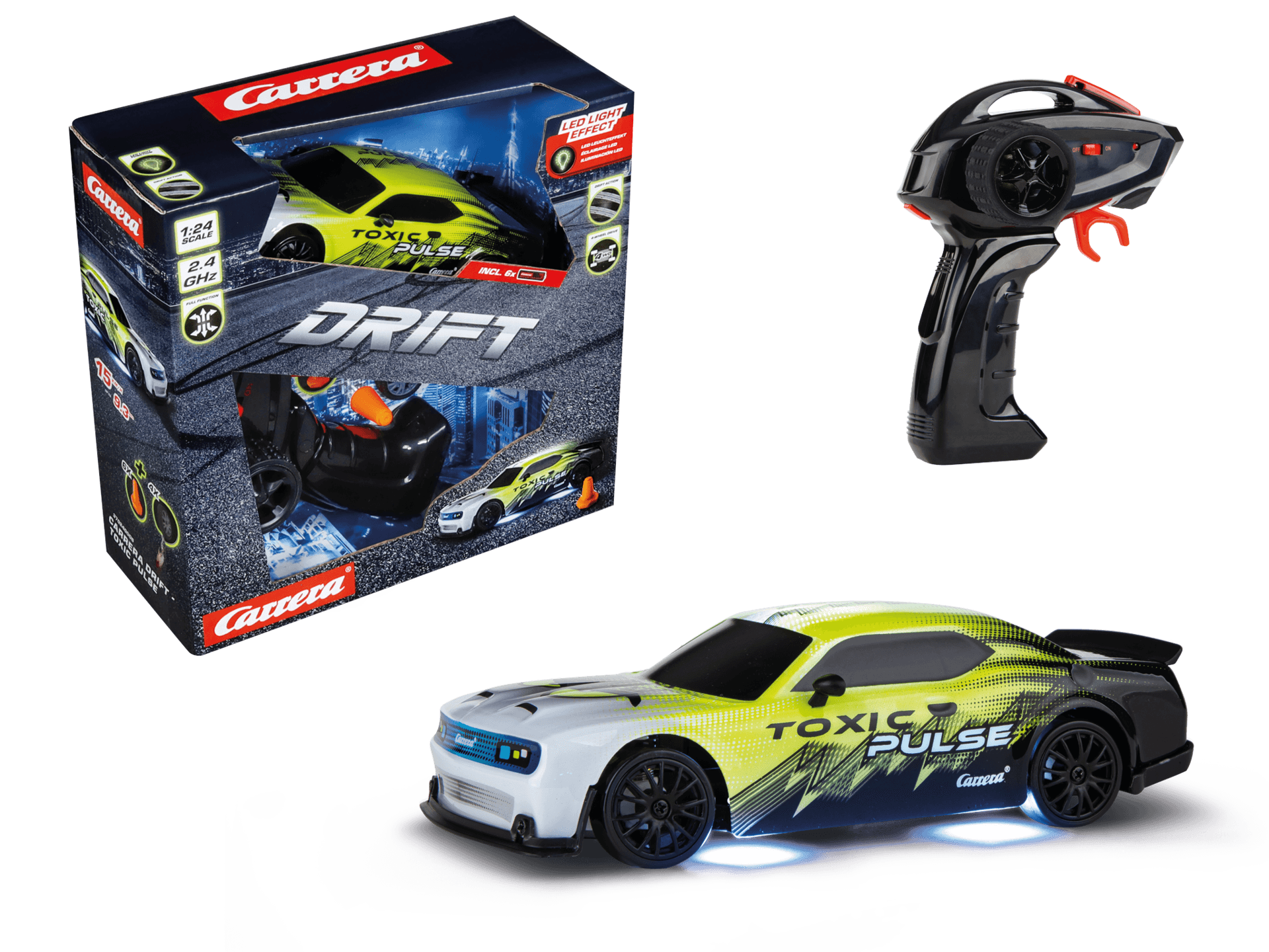 Carrera RC - 2,4GHz Carrera Drift - Toxic Pulse