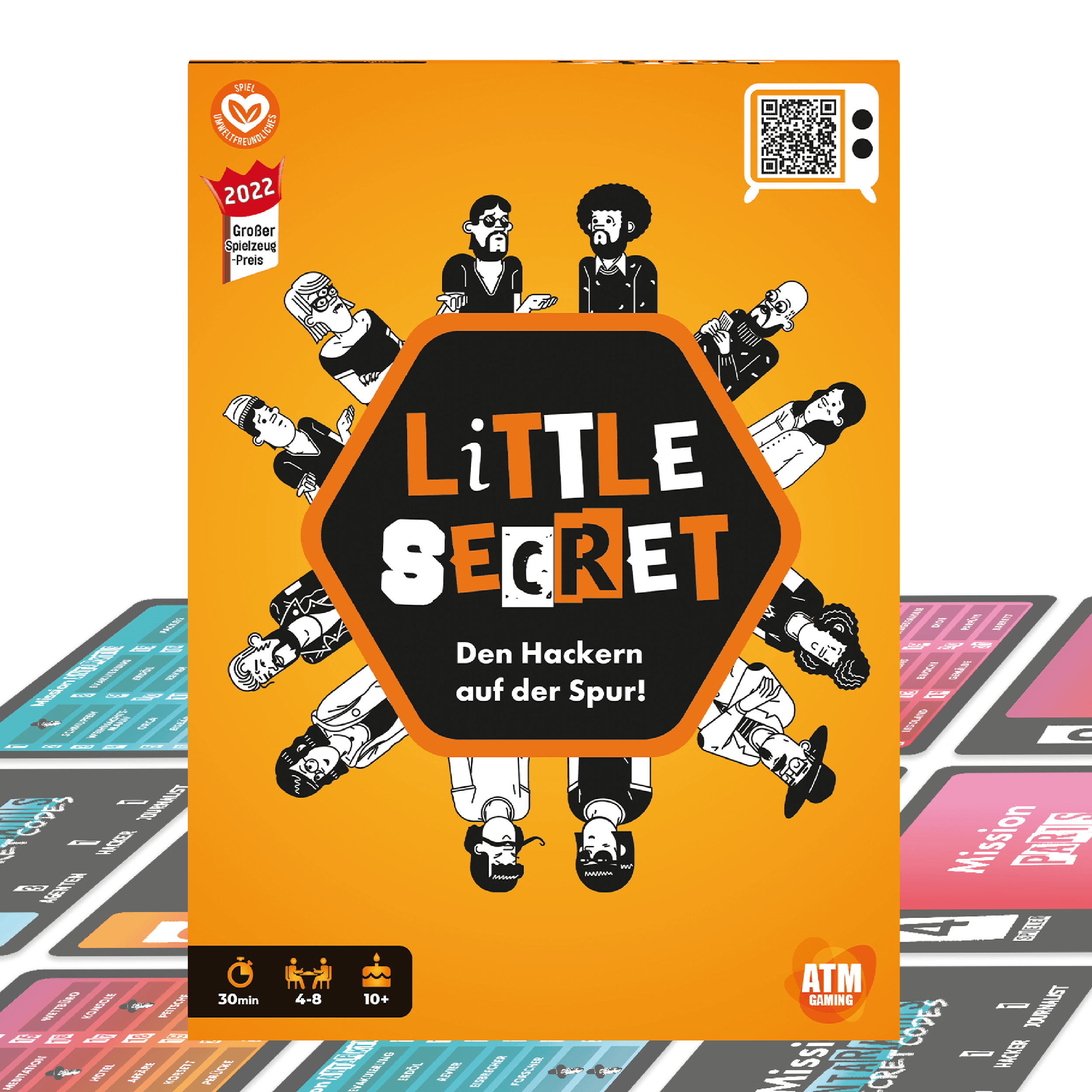ATM GAMING - Little Secret - Kartenspiel der Wortassoziationen und des Bluffs