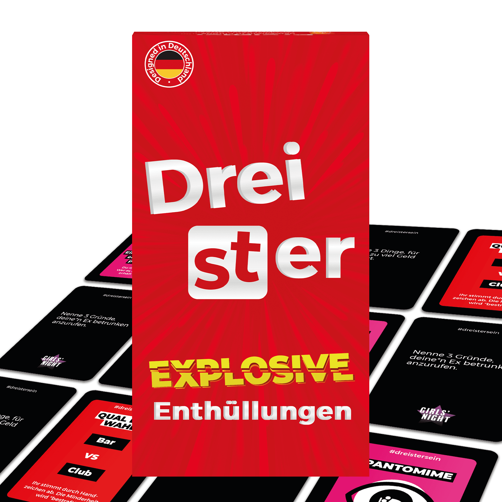 ATM GAMING - Dreister - Partyspiel - Explosive Enthüllungen