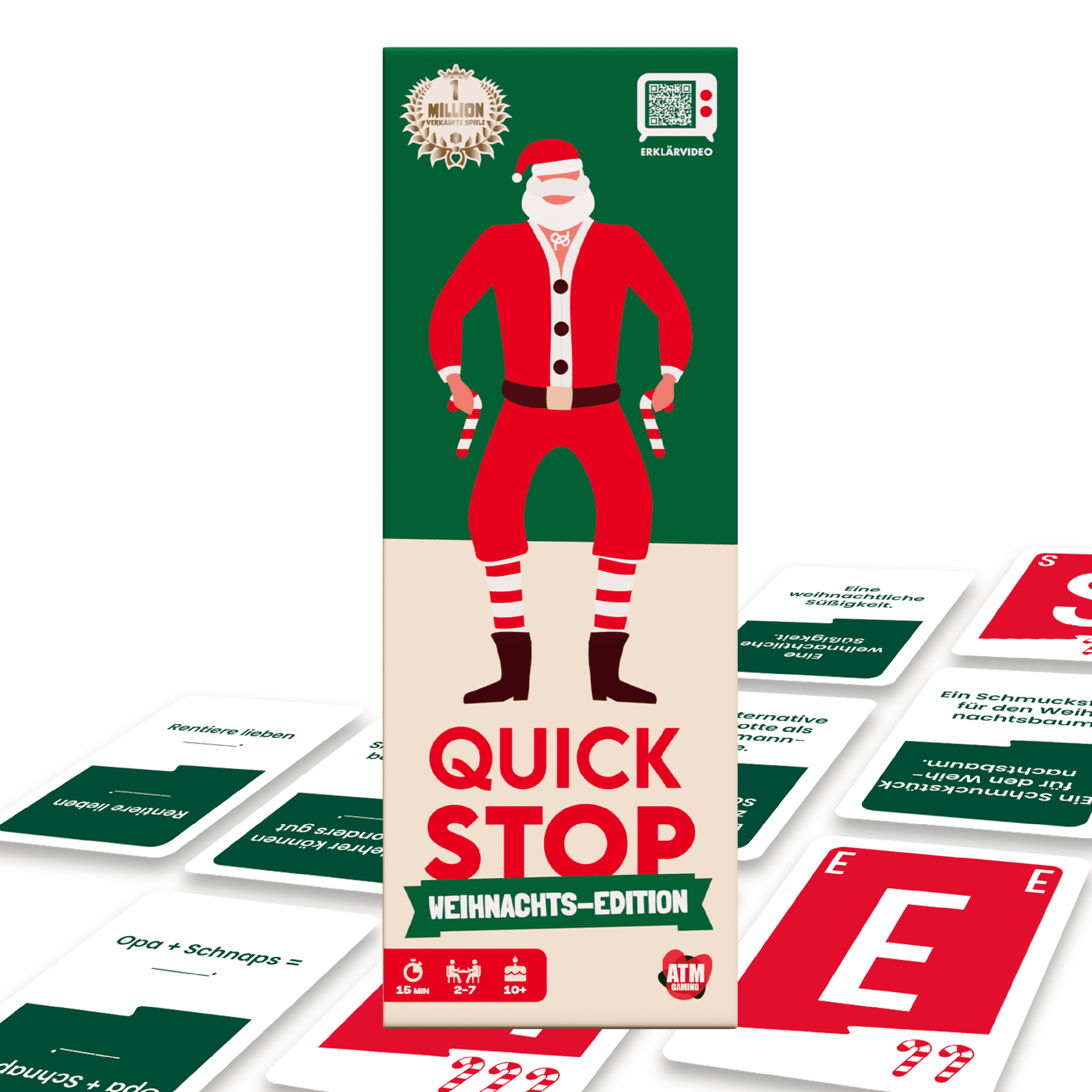 ATM GAMING - QuickStop - Das Buchstaben-Duell - Weihnachtsedition