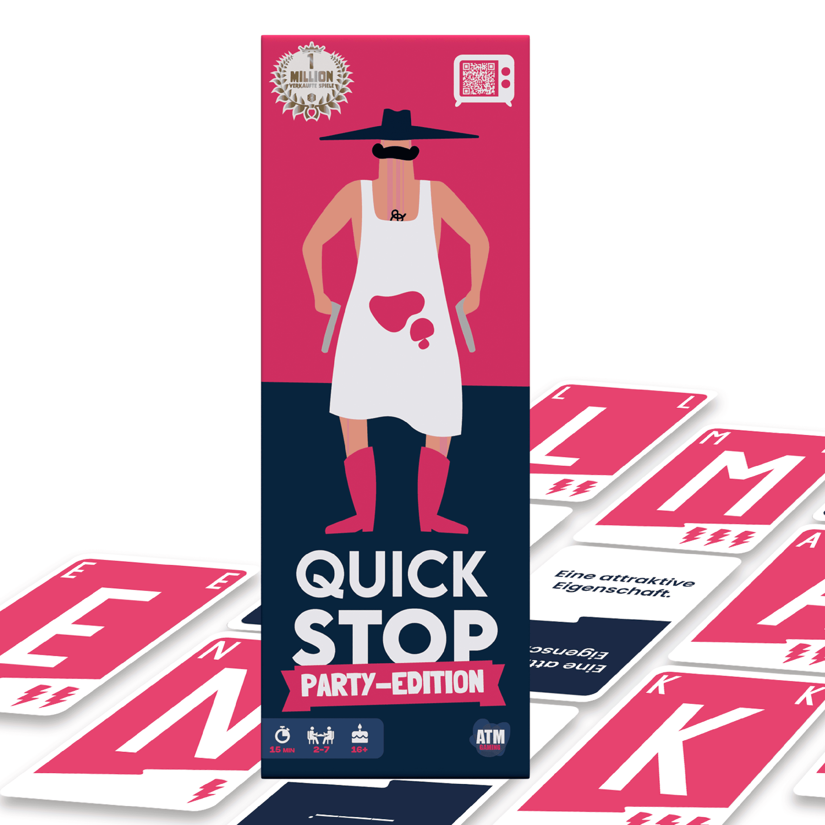 ATM GAMING - Quickstop - Das Buchstaben-Duell, Party Edition