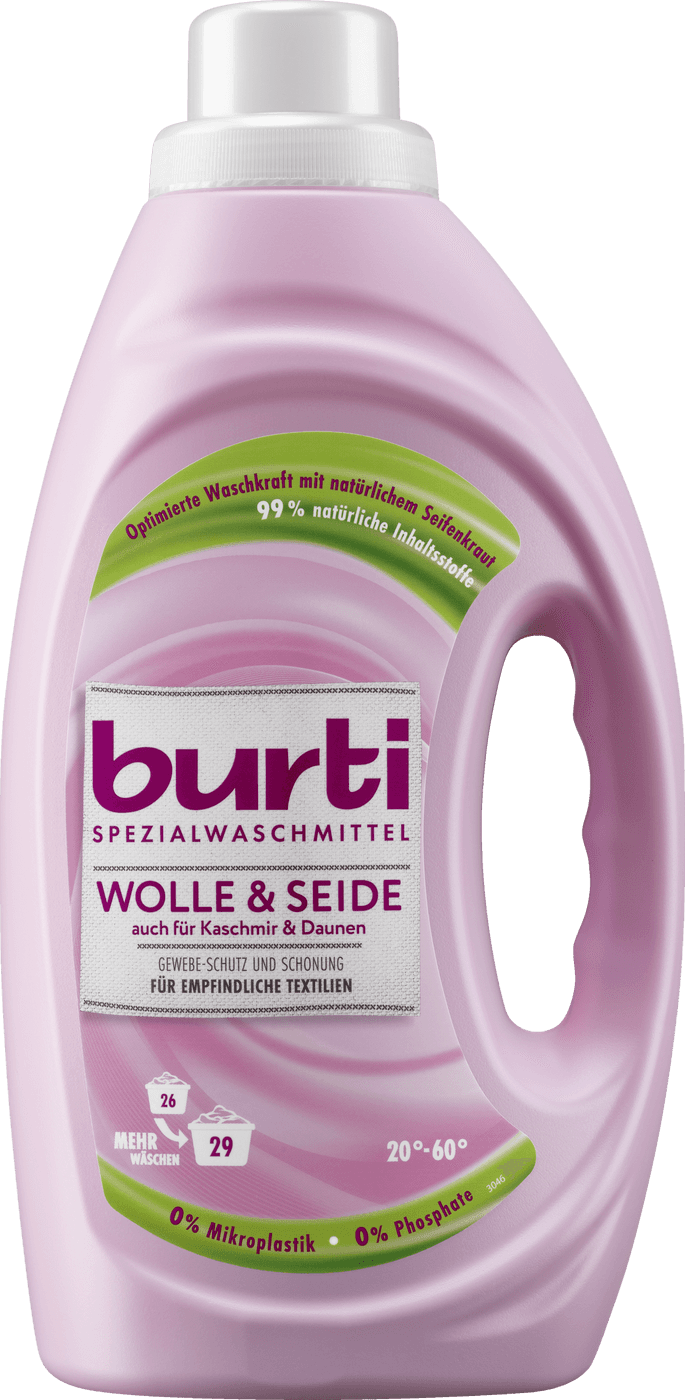 burti Spezialwaschmittel WOLLE & SEIDE 29WL