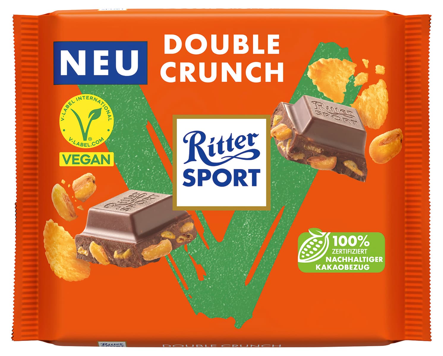 Ritter Sport Double Crunch Tafel vegan