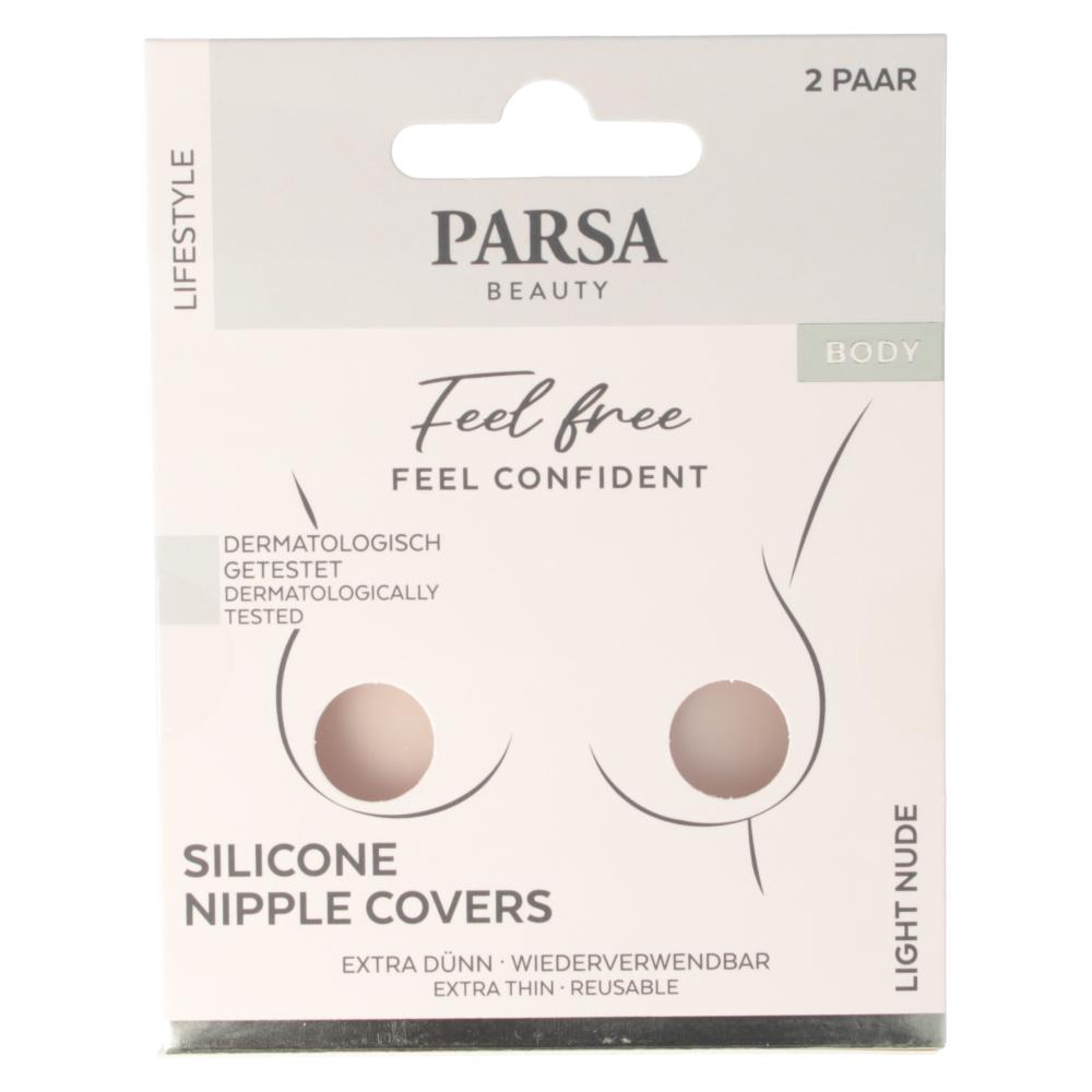 PARSA Beauty Silicone Nipple Covers Light Nude