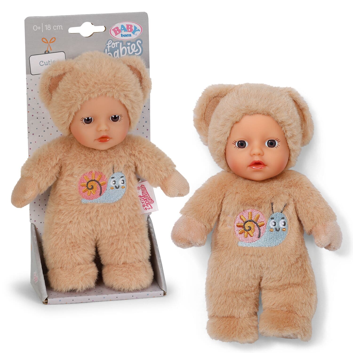 BABY born for babies Cutie 3 sort. 18cm