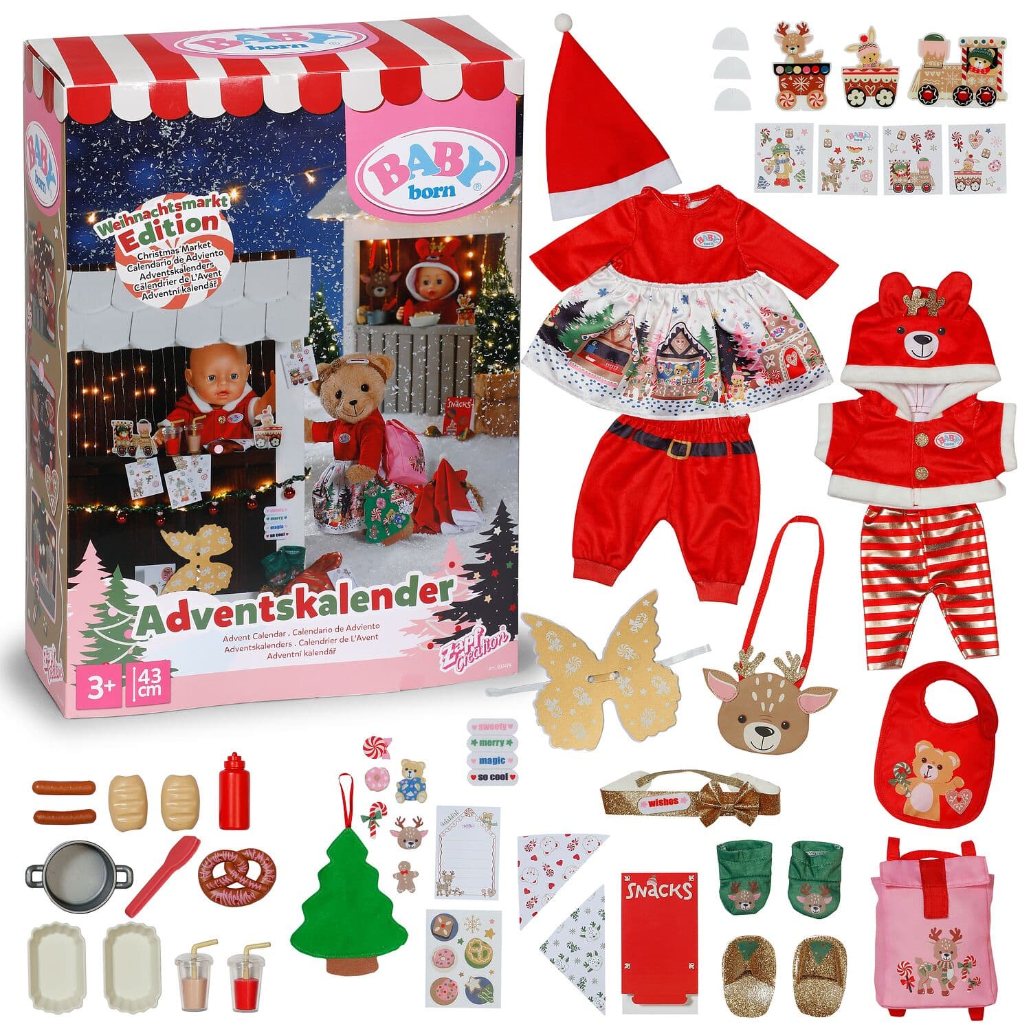 BABY born Adventskalender 43cm