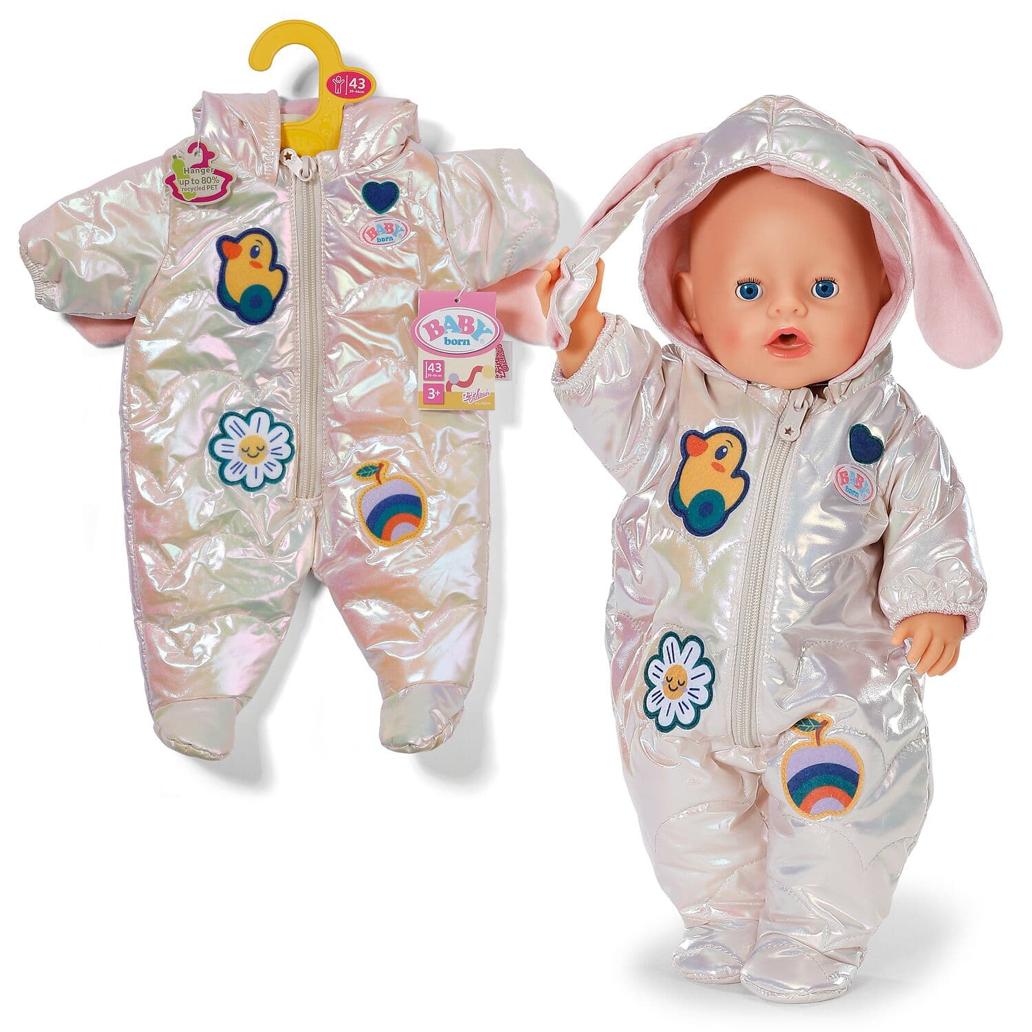 BABY born Schneeanzug creme 43cm