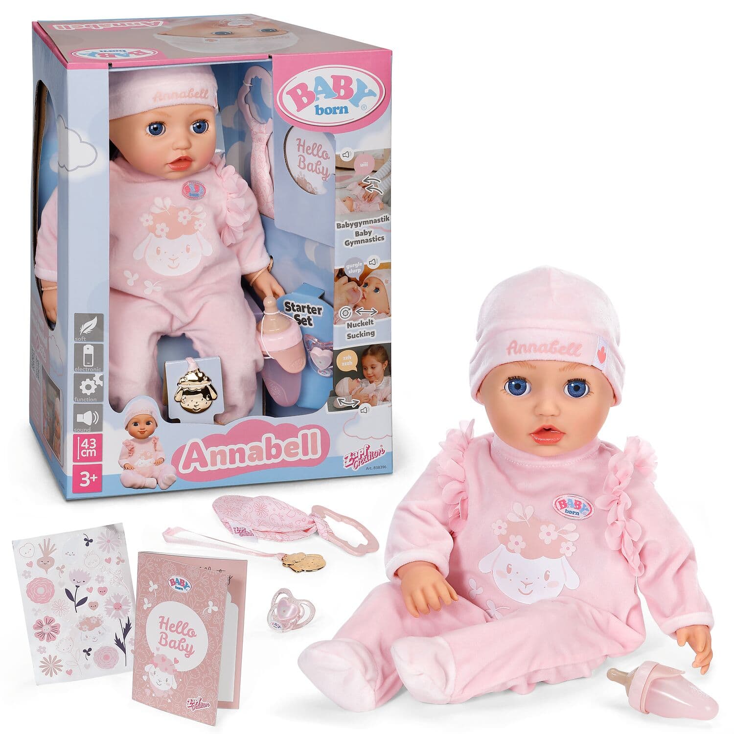 BABY born Annabell 43cm