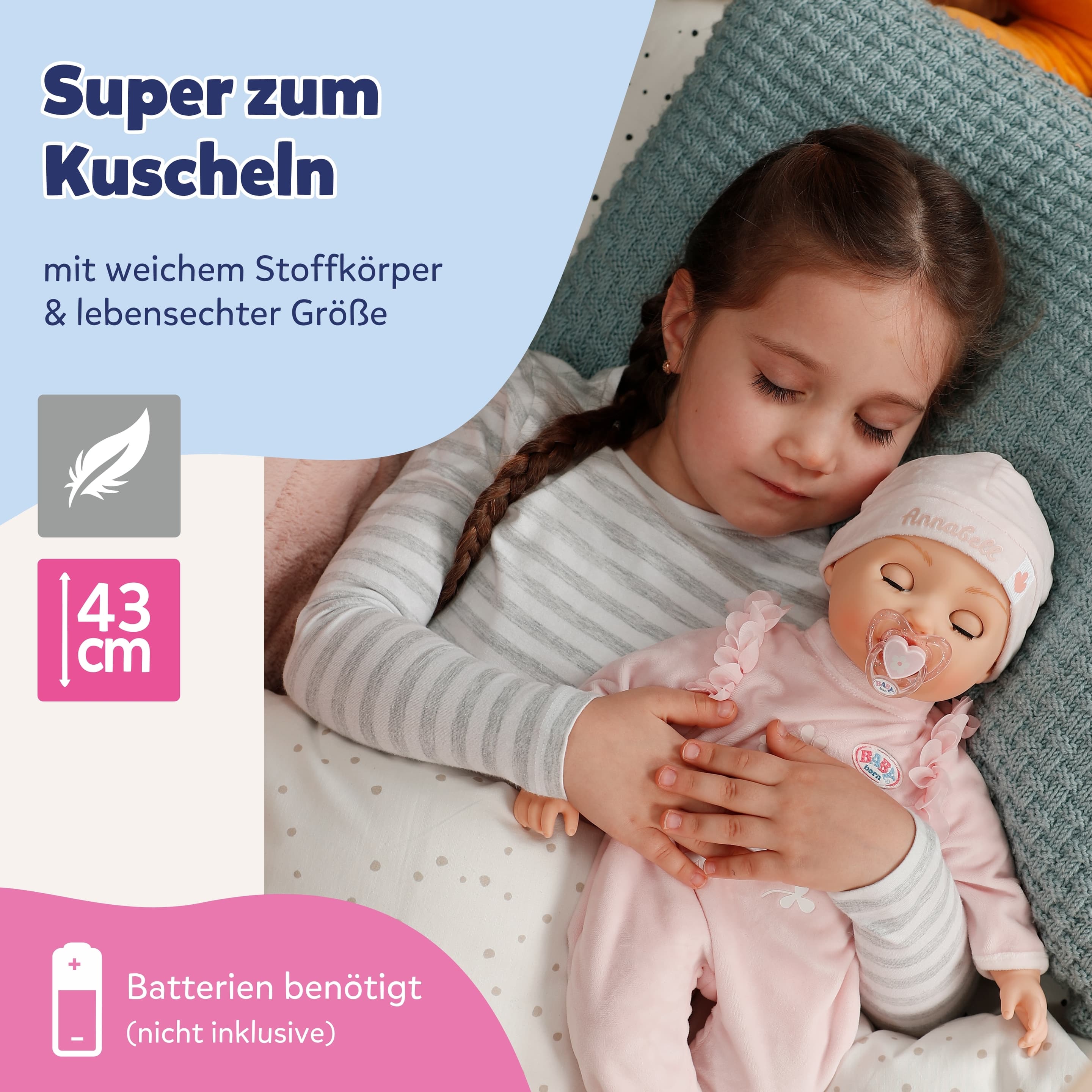 Produktbild BABY born Annabell 43cm 7 von 8