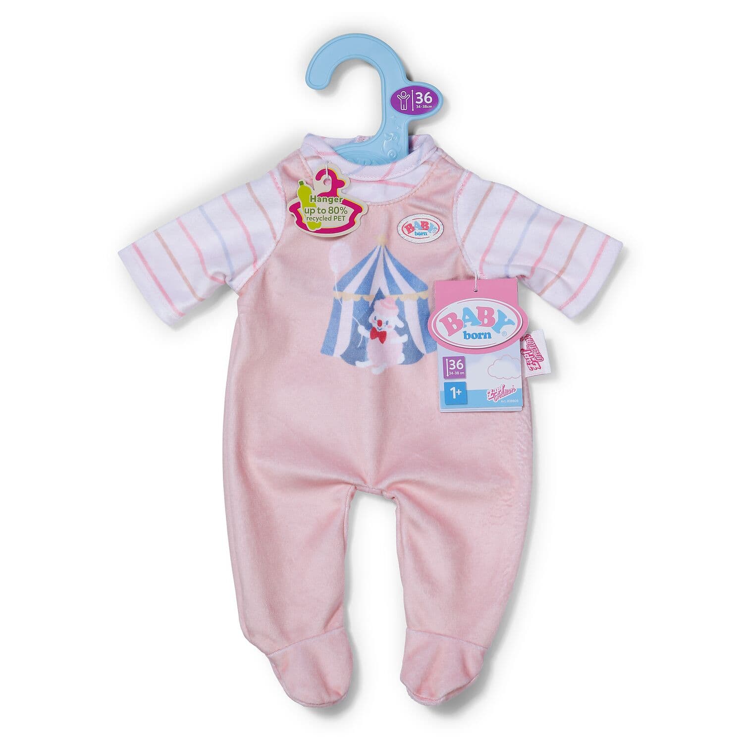 Produktbild BABY born Strampler aprikose 36cm 2 von 7