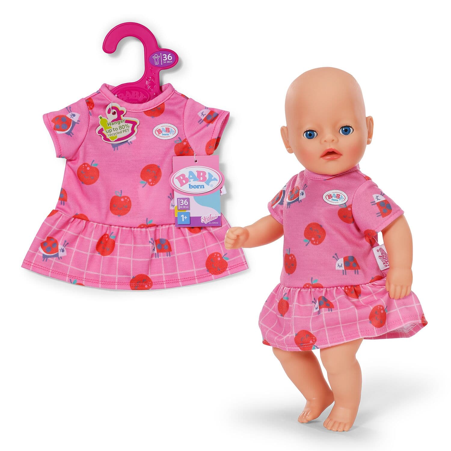 BABY born Kleid Pink 36cm