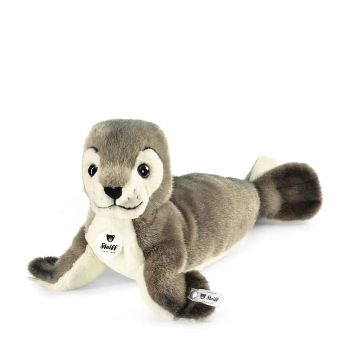 Steiff - Robby Seehund, grau/weiß, 30cm
