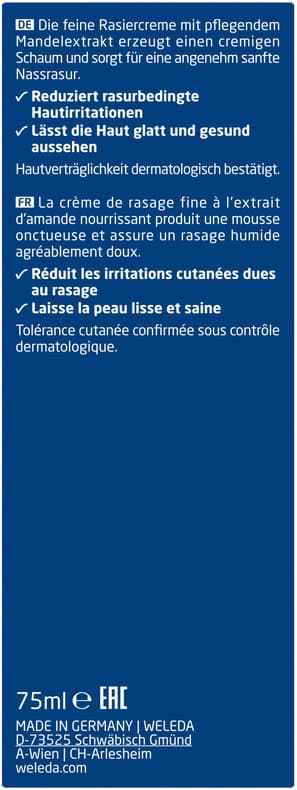 WELEDA FOR MEN Crema de afeitar