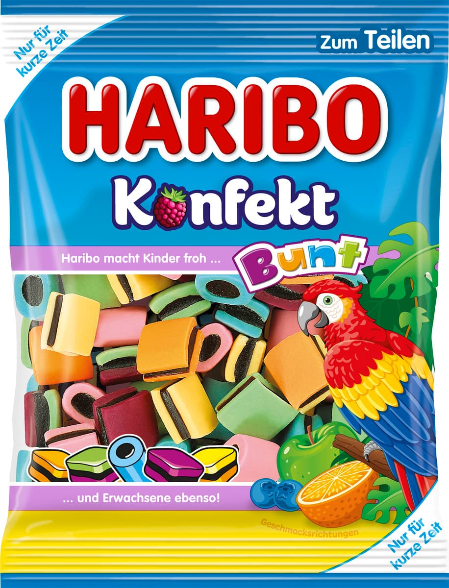 Haribo Lakritz-Konfekt Konfekt Bunt