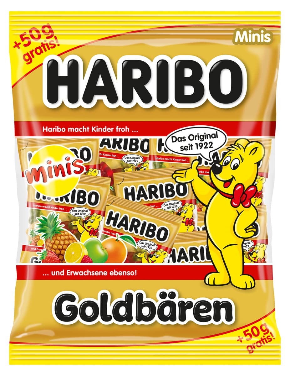 Haribo Fruchtgummi Goldbären Minis