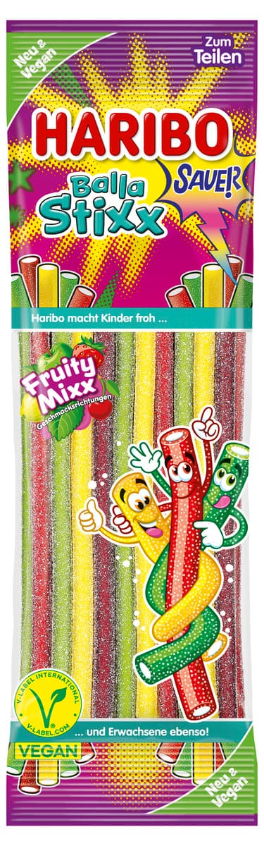 Haribo Fruchtgummi Balla Stixx Fruity Mixx 