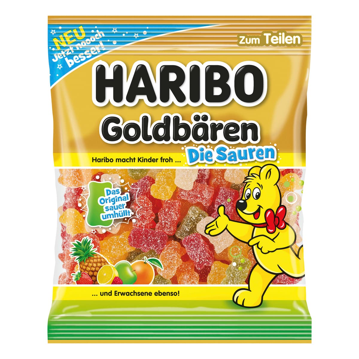 Haribo Fruchtgummi Goldbären Die Sauren 