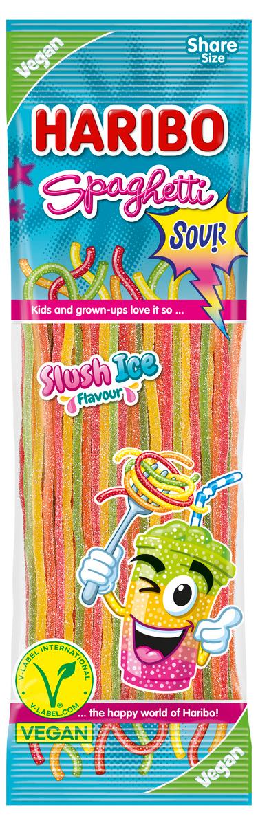 Haribo Fruchtgummi Spaghetti Sour Slush Ice