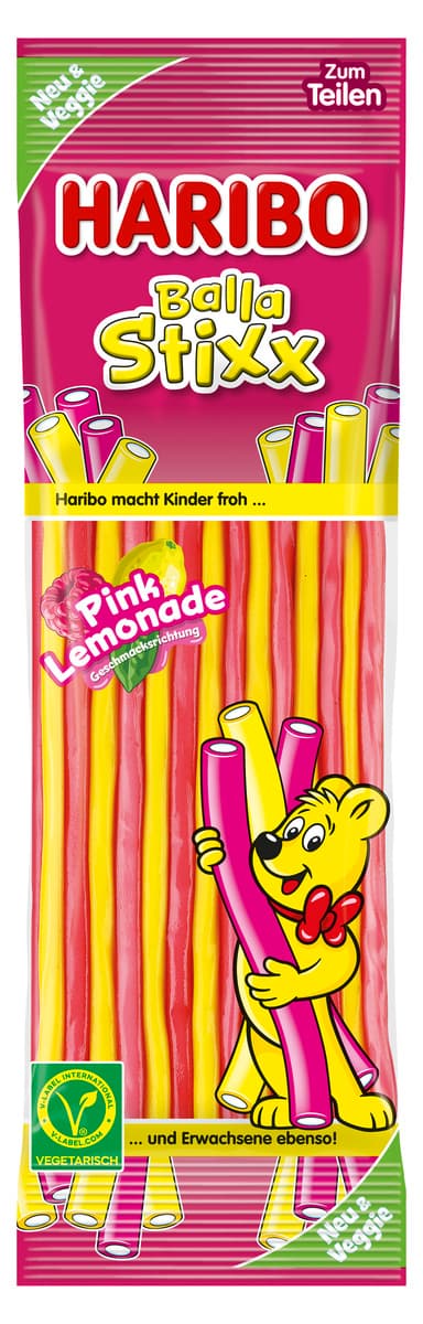 HARIBO Balla Stixx Pink Lemonade