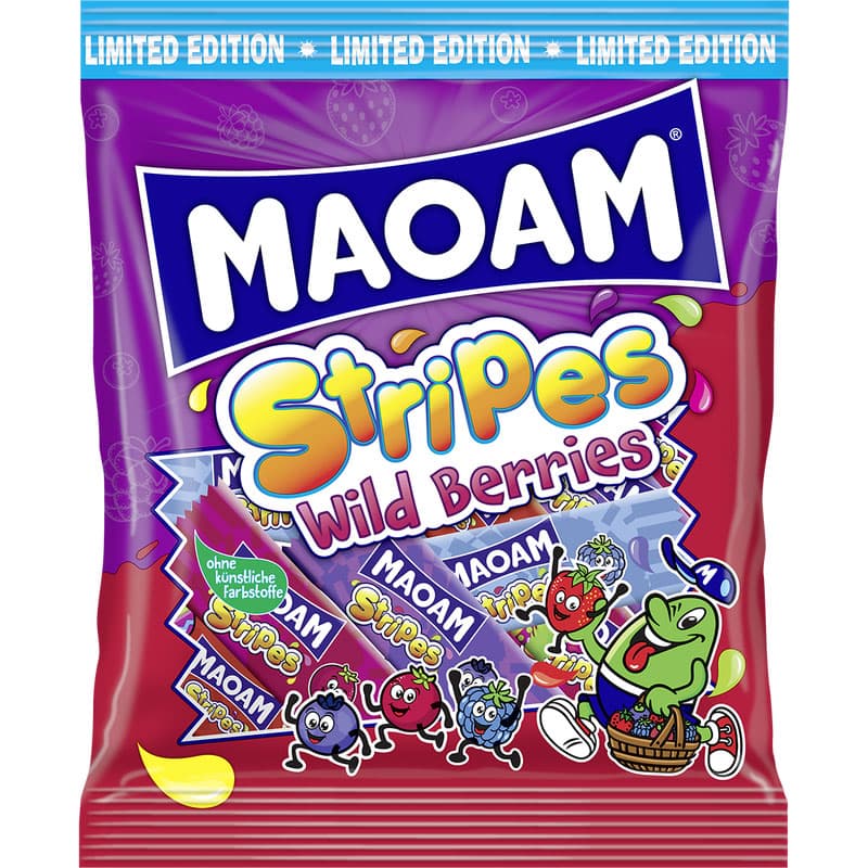 Maoam Stripes Wild Berries