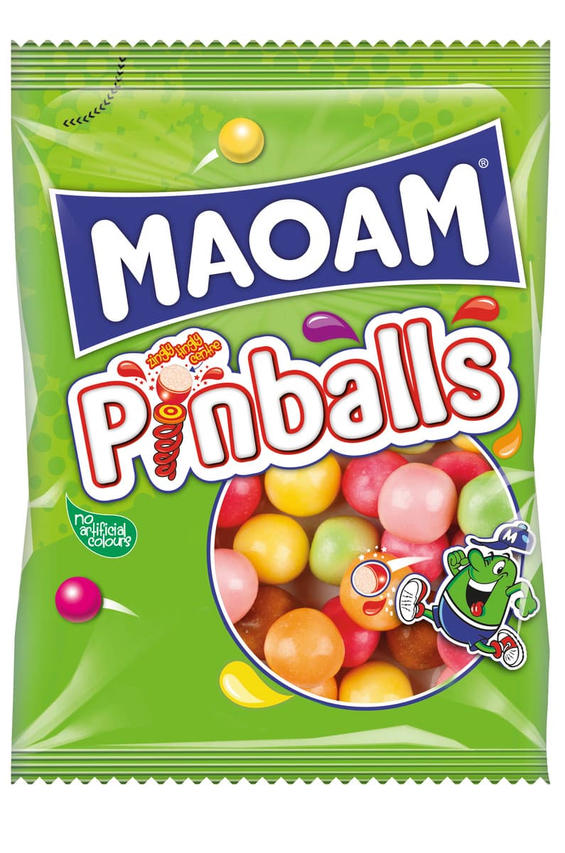 Haribo Kaubonbon-Dragees Pinballs