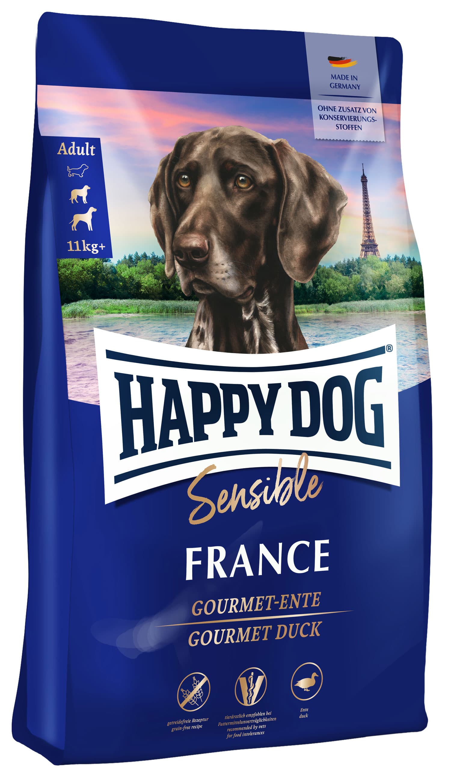 Happy Dog Supreme Sensible France Hundetrockenfutter 1 kg