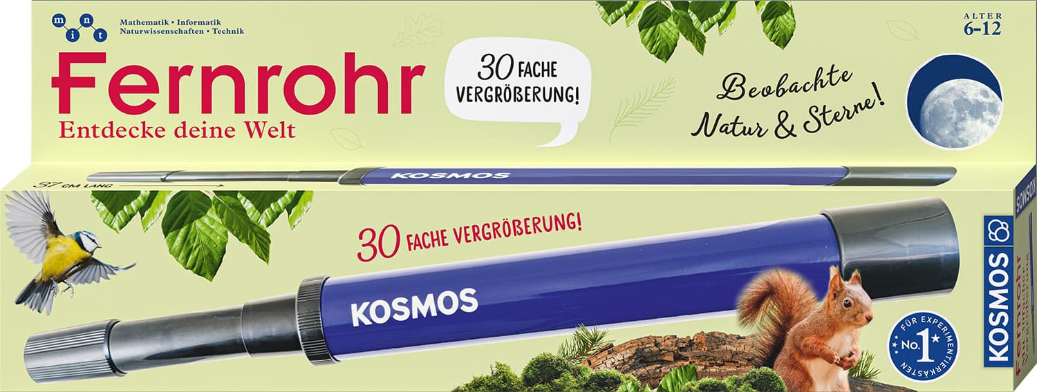 KOSMOS -  Fernrohr - Entdecke deine Welt