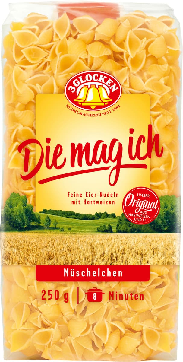 3 Glocken Die mag ich Müschelchen