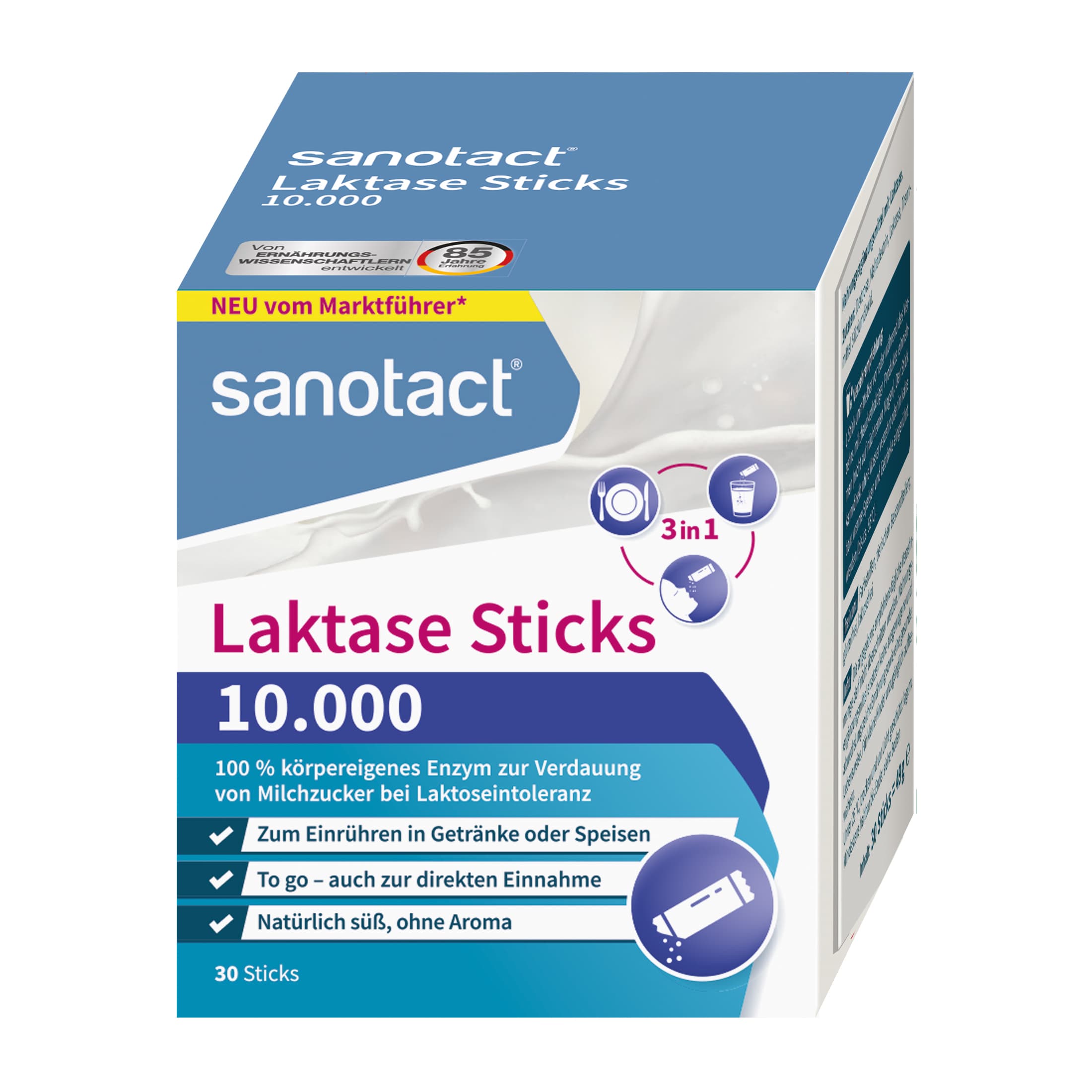 sanotact Laktase Sticks 10.000