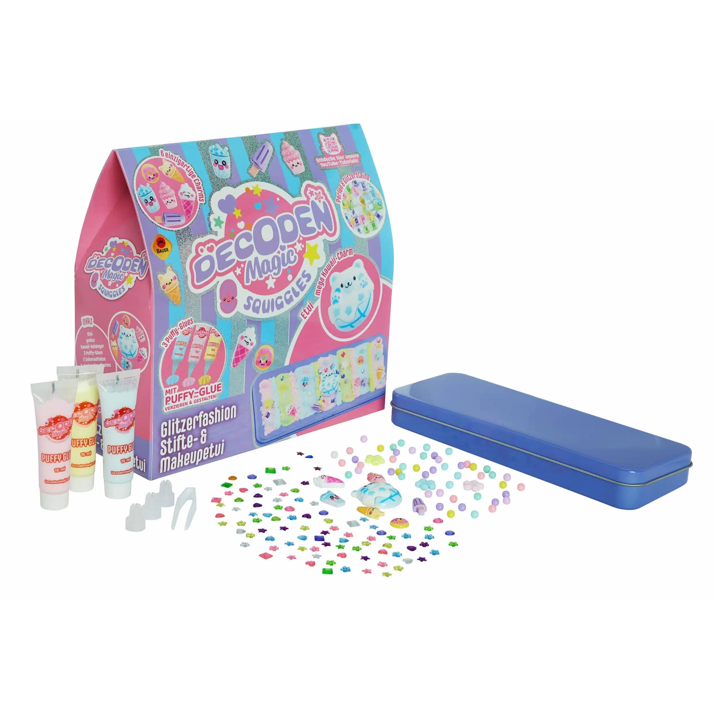 Bauer - Decoden Magic Glitzerfashion Stifte- und Makeupetui