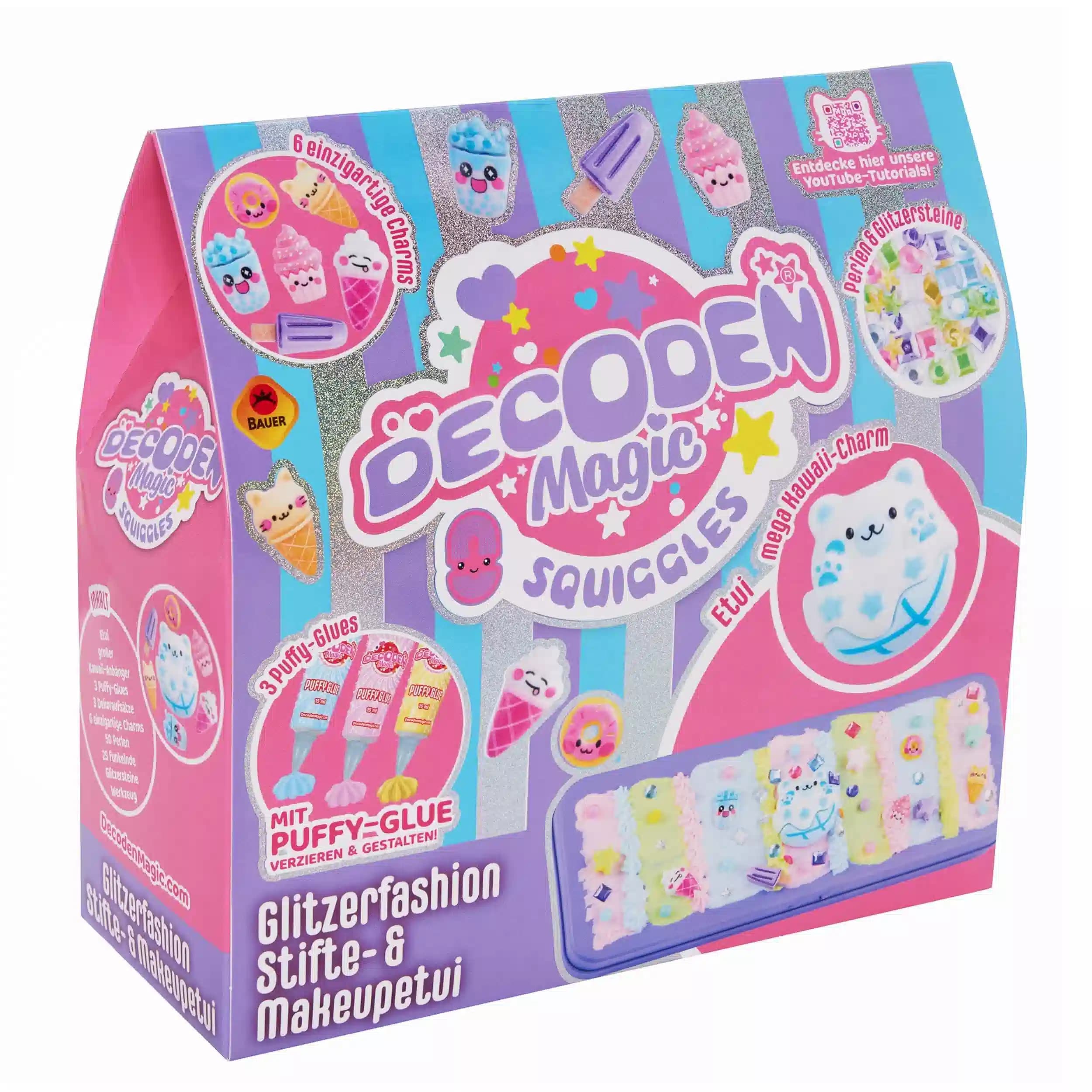 Bauer - Decoden Magic Glitzerfashion Stifte- und Makeupetui