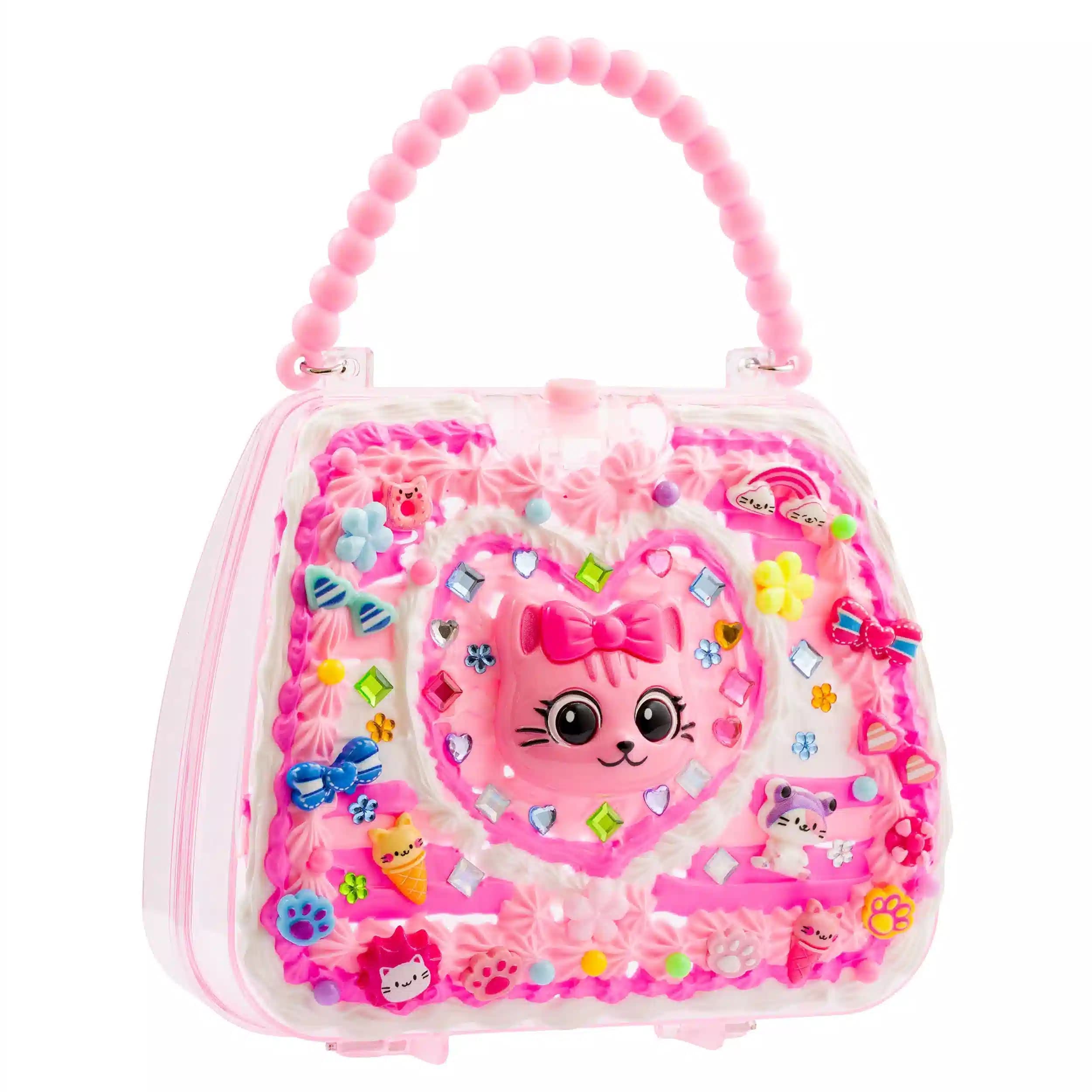 Bauer - Decoden Magic Kätzchen-Tasche & Anhänger-Set
