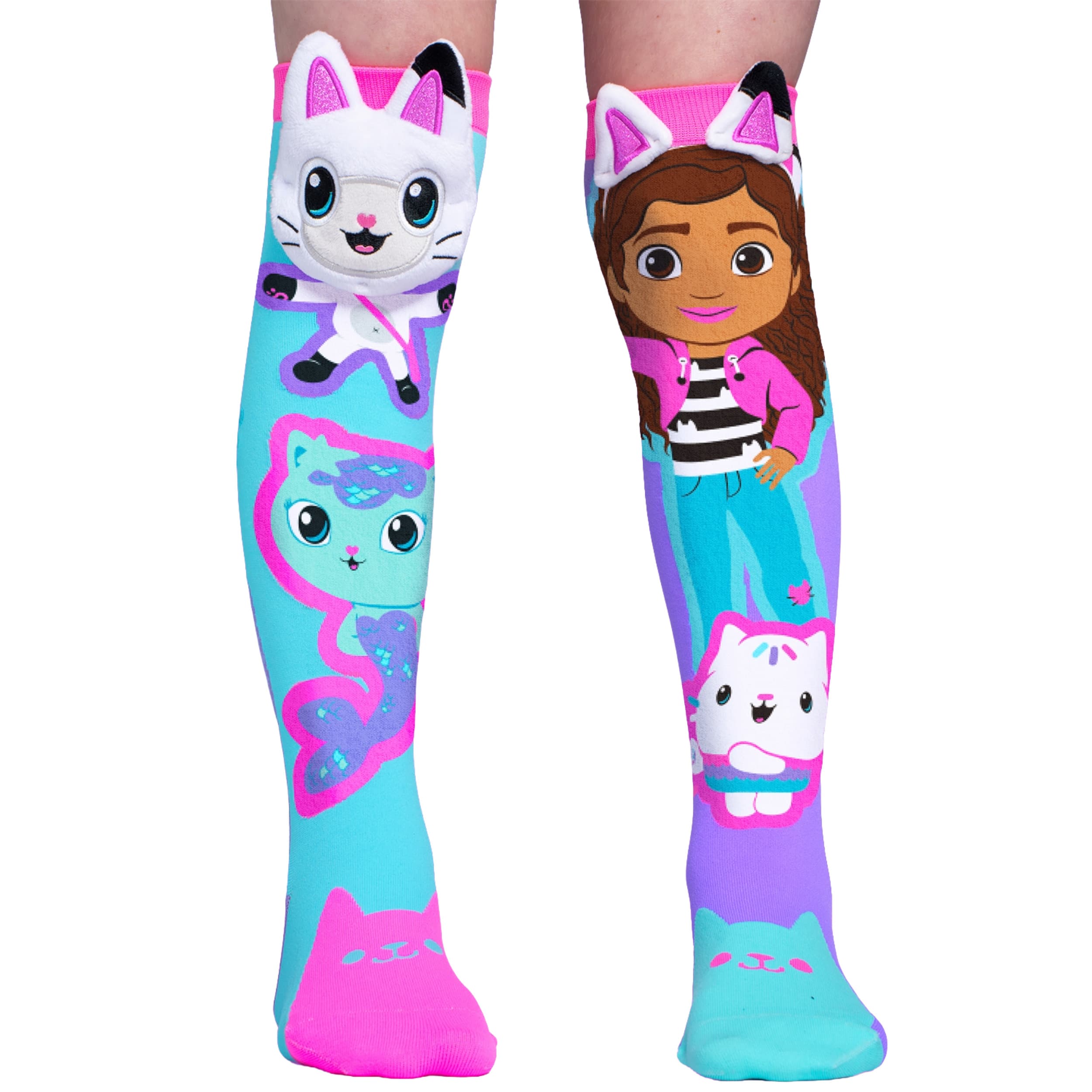 MADMIA - Gabbys Dollhouse Socken mit 3D-Applikationen, Alter: 6-99 Jahre