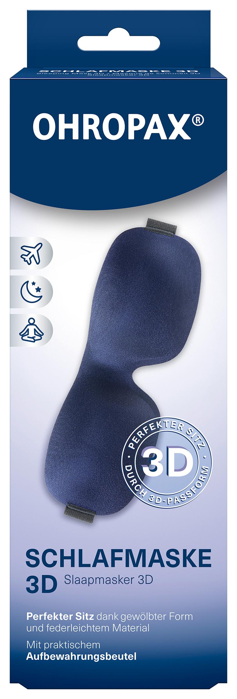 Ohropax Schlafmaske 3D